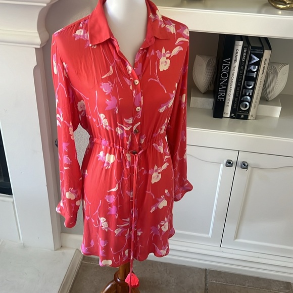 Maaji drawstring dress/cover up size medium - Picture 3 of 13